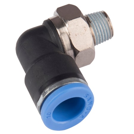 Fipa 90 Degrees elbow screw coupling, Da: 10 mm, G1/8-male 30.112-G